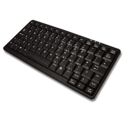 Accuratus K82A Mini Keyboard PS2 and USB IN Black