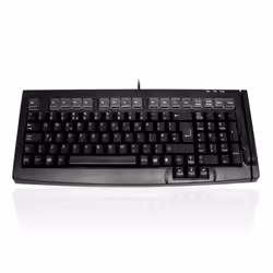 Accuratus S100B USB QWERTY UK English Black