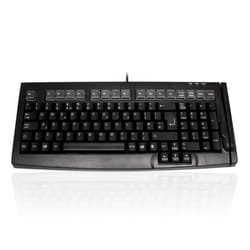 Accuratus S100B USB QWERTY UK English Black