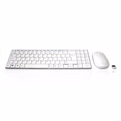 Accuratus Minimus X - Minimalist Ultra Sleek Wireless RF 2.4GHz Keyboard & Mouse Set