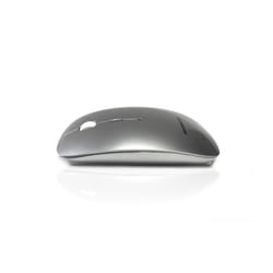 Accuratus Image RF - Wireless RF 2.4Ghz Sleek Slim Glossy Finish Optical Mouse with Nano Receiver - Silver