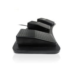 Accuratus X3P - USB Programmable 3 Button Foot / Switch Pedal