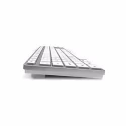 Accuratus 301 Mac keyboard Universal USB QWERTY UK English Silver, White - Additional view 4