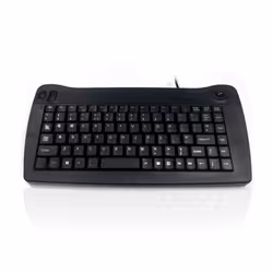 Accuratus 5010 - USB Mini All in One Keyboard with Trackball - French