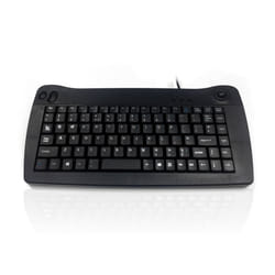Accuratus 5010 - USB Mini All in One Keyboard with Trackball - French