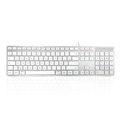 Accuratus KYBAC301-UMAC-FR keyboard Home USB AZERTY French White