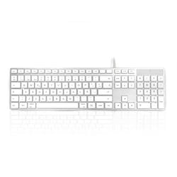 Accuratus KYBAC301-UMAC-SP keyboard Home USB Spanish White