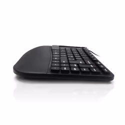 Accuratus KYB-CONTOUR-UBK keyboard Universal USB QWERTY UK English Black - Additional view 7