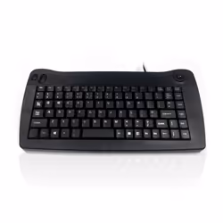 Accuratus 5010, Mini, Wired, USB, Membrane, AZERTY, Black