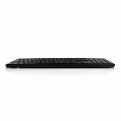 Accuratus 301 - USB Full Size Super Slim Multimedia Keyboard with Square Modern Keys in Black - UK English Layout - Additional view 2