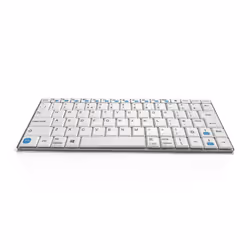 Accuratus KYB-MAXIMUS-W-UK keyboard Universal Bluetooth QWERTY English White