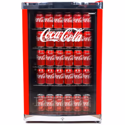 The HY211 undercounter Coca Cola drinks cooler offers chilling capacity of up to 158 x 330ml cans and is ideal for larger chi ...