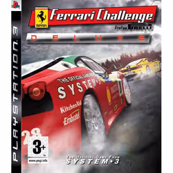 System 3 Ferrari Challenge Deluxe, PS3, PlayStation 3, E (Everyone)