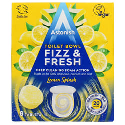 Astonish Toilet Bowl Fizz & Fresh  Lemon Splash - 8 Tabs