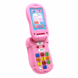 Peppa Pig PP06 Flip and Learn Phone Electronic Toy