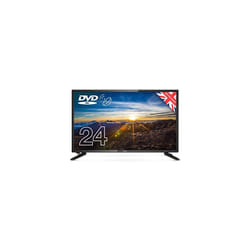 Cello 24" inch ZSF0242 LED TV/DVD HD Ready and Built In Satellite 2020 Model Made In The UK (New 2020 Model),Black