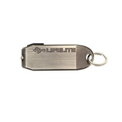 TRUE UTILITY TU288 flashlight Chrome Keychain flashlight LED