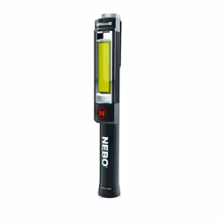 NEBO Big Larry 2, Hand flashlight, Black, Aluminium, Buttons, LED, 500 lm