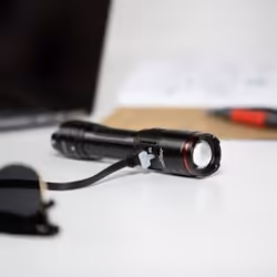 NEBO RedlineX Black Hand flashlight LED