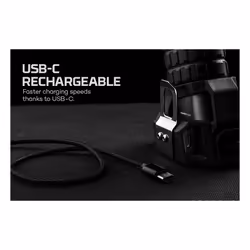 NEBO Luxtreme SL100 | Rechargeable Spotlight with Durable Anodized Aircraft-Grade Aluminum Housing | USB Charging Cable and Batteries Included , 1 - Additional view 6