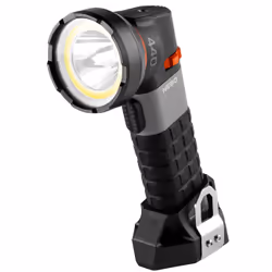 NEBO Luxtreme SL25R 400m, Hand flashlight, Black, Grey, Orange, Aluminium, Rubber, Charging, 1 m, 1 m