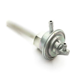 Vacuum Fuel Pump Cock Petcock Silver Fits Baotian 125cc T12 Chinese Scooter