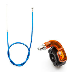 Twist Throttle Restrictable & Throttle Cable 83cm Blue 47cc 49cc Mini Moto Quad