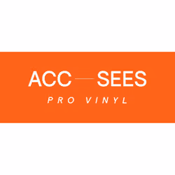 Acc-Sees APV021 Pro Vinyl Anti-static Cleaning Cloth, black, 1.0 cm*20.0 cm*12.0 cm