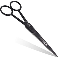 Barber & Hairdressing Scissors (6.5 inch, Black w/o Hook)