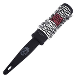 Ceramic Radial Hairbrush by Finelines - Medium Round Barrel Hair Brush - Eliminates Frizz and Flyaway Hairs - Protects Hair from Heat Using Our