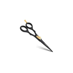 Professional Left-Handed Hairdressing Scissor 5.5" - Japanese Steel with Dial Spring Screw & Hook - Anti-Rust Barber Scissor - Salon Hair Scissor -
