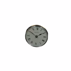 Small Caravan & Motorhome Clock | Brass Surround | 85 mm Diameter