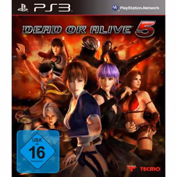 Tecmo Koei Dead or Alive 5, PS3, PlayStation 3, Multiplayer mode, Physical media