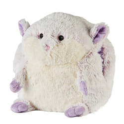 Warmies Microwavable Heatable Supersized Purple Hamster Hand Warmer