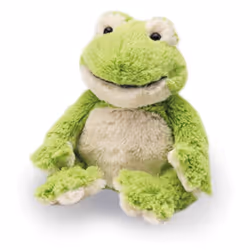 Warmies Microwavable Heatable Green Frog Soft Scented Lavender Microwavable