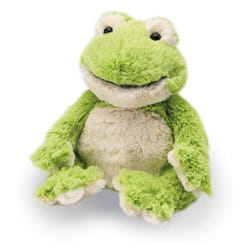 Warmies Microwavable Heatable Green Frog Soft Scented Lavender Microwavable
