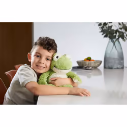 Warmies Microwavable Heatable Green Frog Soft Scented Lavender Microwavable