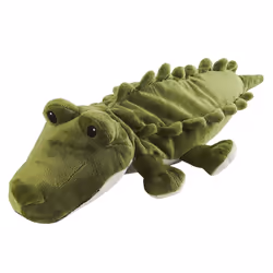 Warmies Heatable Plush Green Alligator 13" Microwavable Lavender Scent