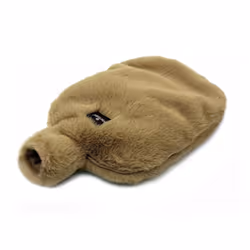 Warmies Luxury Lavender Scented Latte Faux Fur Microwave Heatable Bottle