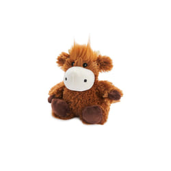 Warmies Microwavable MINI Plush Toy Wheat Filled Lavender Scent Hot/Cold Therapy - Cow