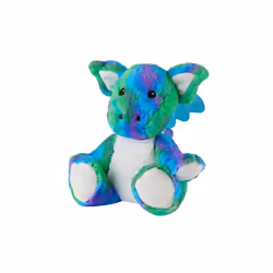 Warmies Heatable Microwavable Rainbow Dragon Soft Toy Wheat Filled & Lavender Scented