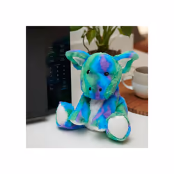 Warmies Heatable Microwavable Rainbow Dragon Soft Toy Wheat Filled & Lavender Scented