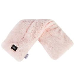 Warmies Luxury Lavender Scent Faux Fur Microwaveable Soothing Neck Wrap - Pink
