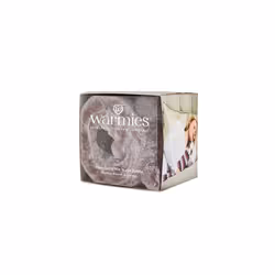Warmies 32" Long Rolled Hot Water Bottle & Body Warmer With Fabric Cover - Grey