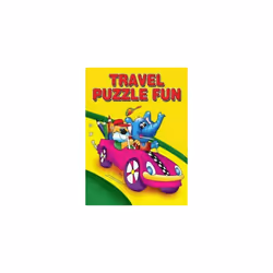 2 x Childrens Travel Puzzle Fun, Colouring Books