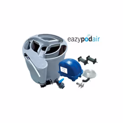 Evolution Aqua Eazy (Easy) Pod Air With Air Pump Pond and Koi Filter System - Grey