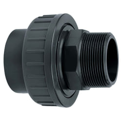 Evolution Aqua Adaptor Union 1.5" x 1.5" Male to Plain Female UV Connector