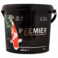 Evolution Aqua Premier Pond Pellets Fish Food Koi Health Growth Water Quality - 2kg, 3-4mm
