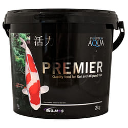 Evolution Aqua Premier Pond Pellets Fish Food Koi Health Growth Water Quality - 2kg, 3-4mm