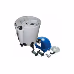 Evolution Aqua Eazy (Easy) Pod Complete With UV and Air Pump Pond and Koi Filter System - Grey
